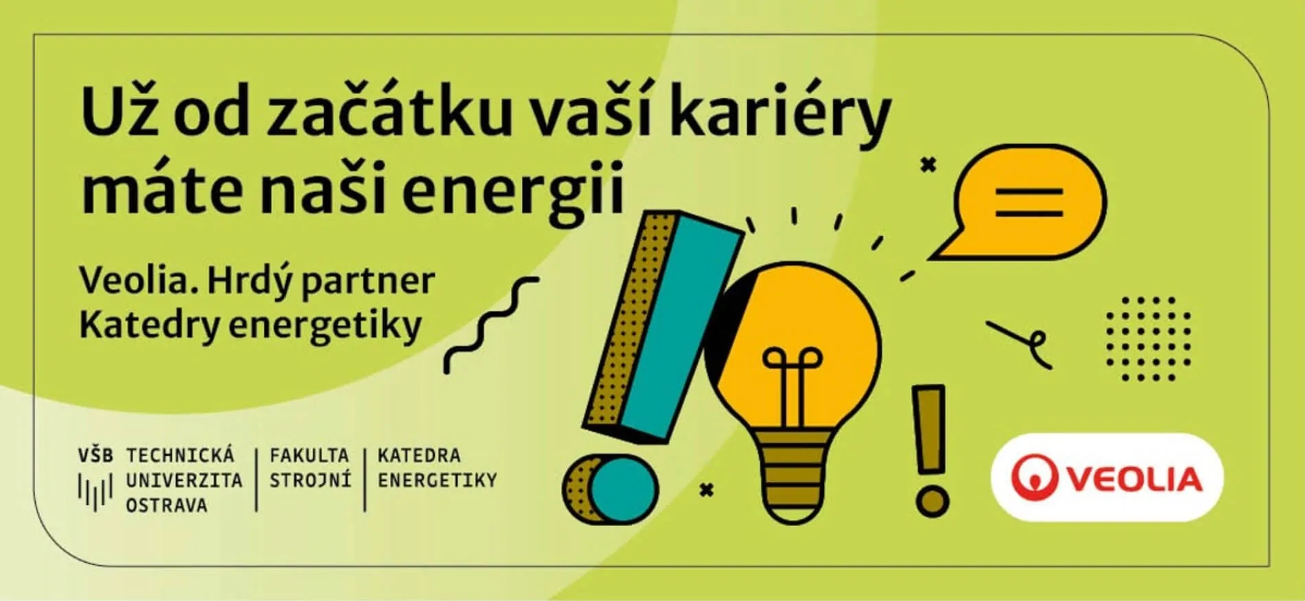 Veolia. Hrdý partner Katedry energetiky